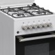 AFRA Free Standing Cooking Range, 50x50, Gas and Electric Burners, Stainless Steel, Compact, Adjustable Legs, Temperature Control, G-Mark, ESMA, RoHS, CB, 2 years warranty.