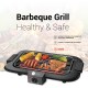 AFRA Electric Barbeque Grill, 2000W, Indoor and Outdoor, Thermostat Control, Overheat Protection, Portable, Smoke Free, G-MARK, ESMA, ROHS, and CB Certified, 2 years Warranty.