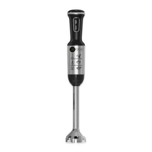 AFRA Japan Hand Blender Set, 1200W, 4 in 1, Stainless Steel, 2 Speed, Black & Silver, Chopper, Whisk, Mixing Cup, GMARK, ESMA, RoHS, And CB, With 2 Years Warranty