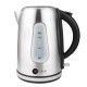 AFRA Japan Electric Kettle, 1.7L Capacity, 2200W, Automatic Shut-off, Overheat Protection, Stainless Steel Finish, G-Mark, ESMA, RoHS, CB, 2 years warranty