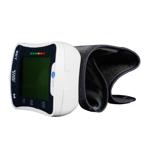 AFRA Japan Digital Blood Pressure Monitor, AF-202BPMW, White, Wrist Type, Large, 2 Year Warranty