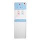 AFRA Japan Water Dispenser Cabinet, 600W, 5L, Floor Standing, Top Load, Compressor Cooling, 2 Tap, Stainless Steel Tanks, Blue & White, G-MARK, ESMA, ROHS, and CB Certified, 2 Years Warranty.