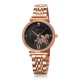 AFRA Keren Lady’s Watch, Rose Gold Metal Alloy Case, Rose Gold Bracelet Strap, Water Resistant 30m